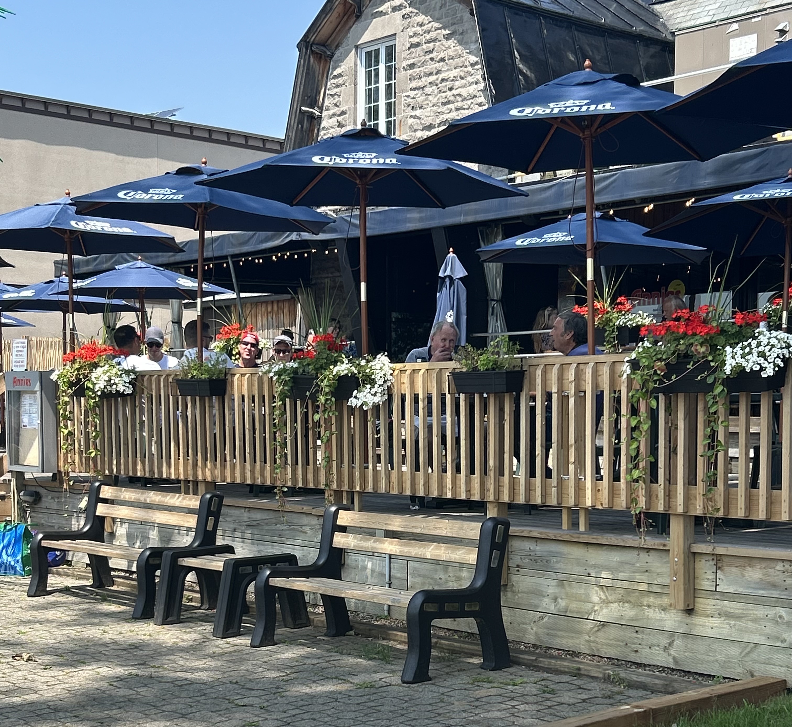 Annie's patio terrace